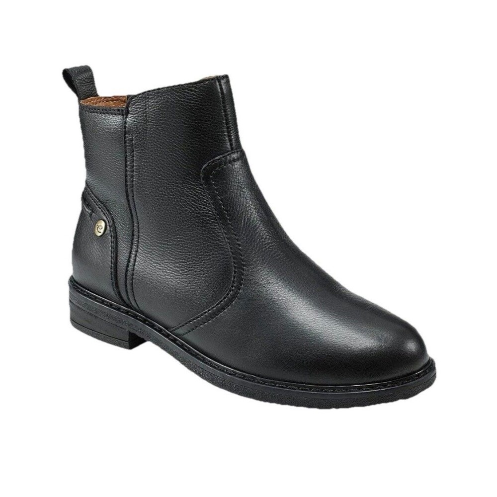 Easy Spirit Women's Juna Block Heel Casual Booties Black Size 7M NIB